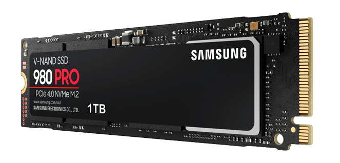 Диск SSD 1Tб M.2 Samsung 980 PRO NVMe (MZ-V8P1T0BW)